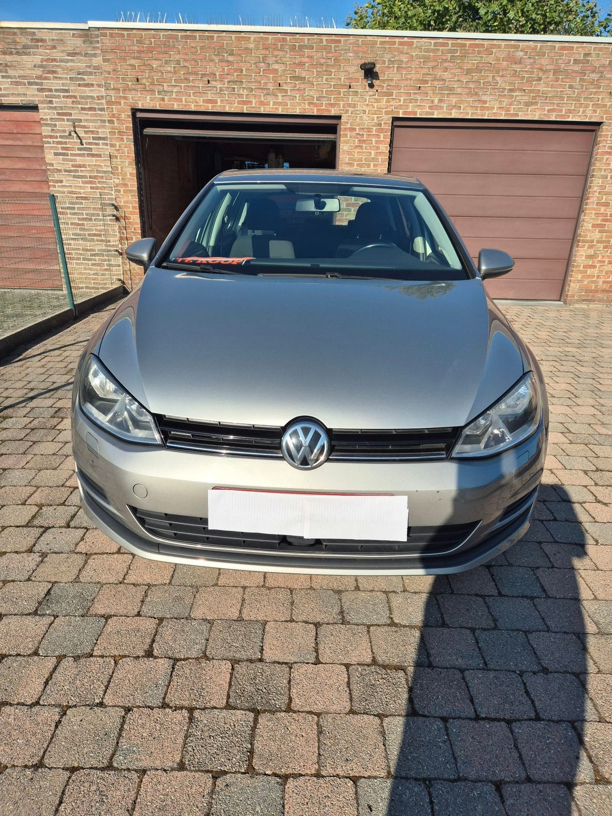 VW golf 7 tsi 110pk, Autos, Argent ou Gris, Achat, Boîte manuelle, Entretenue par le concessionnaire