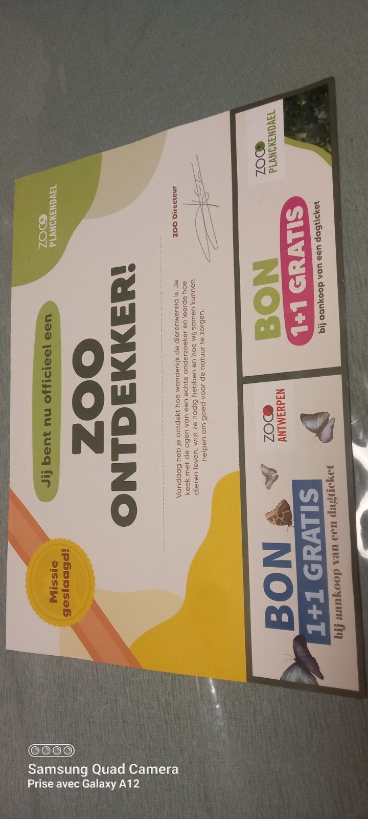 Ticket zoo, Tickets en Kaartjes