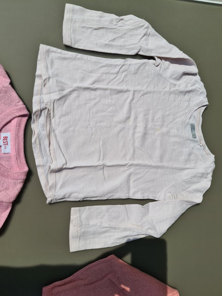 t-shirt, longsleeve, Next, 110, Kinderen en Baby's, Kinderkleding | Maat 110, Ophalen, Zo goed als nieuw