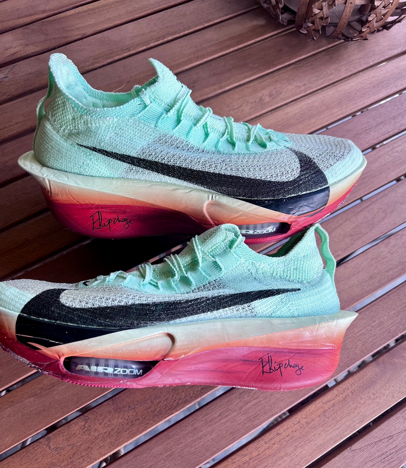 Nike air zoom next% alphafly 3 maat 44,5, Ophalen of Verzenden, Zo goed als nieuw, Hardlopen, Hardloopschoenen