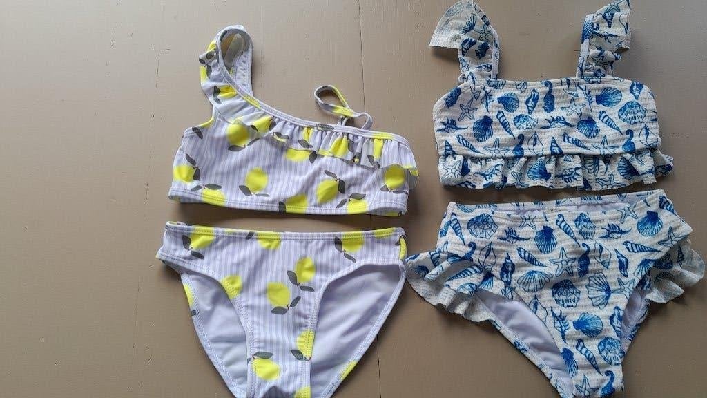 2 Bikini's, Ophalen of Verzenden, Zo goed als nieuw, Maat 128