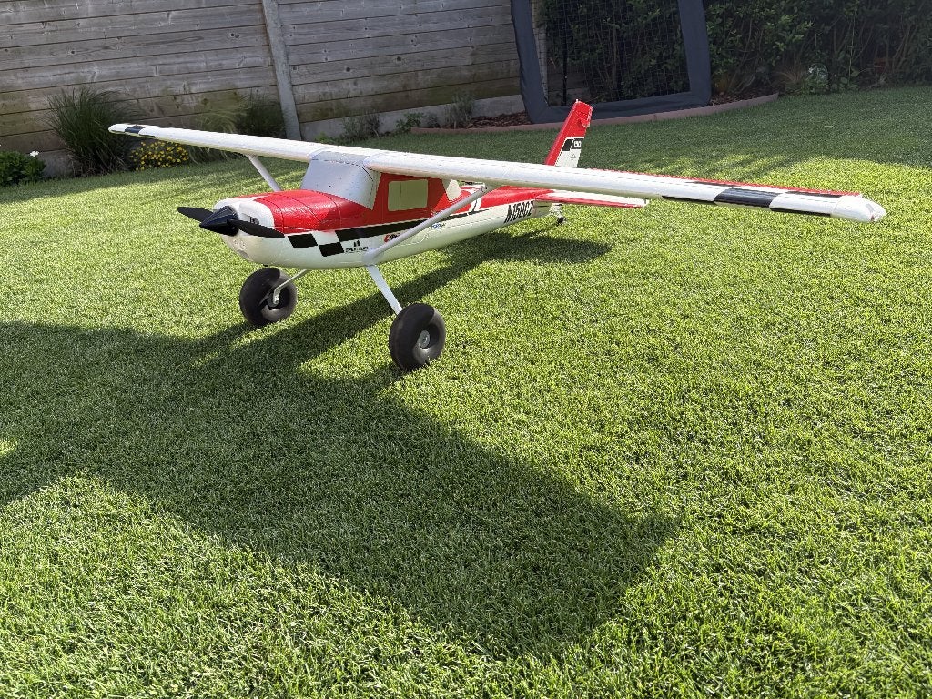 E-Flite Carbon-Z Cessna 150T 2.1m BNF Basic, Hobby en Vrije tijd, Ophalen, Gebruikt, Elektro, RTF (Ready to Fly)