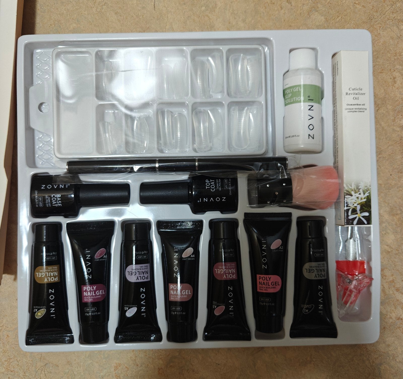 19-delige Poly Gel nagelkit, Enlèvement ou Envoi