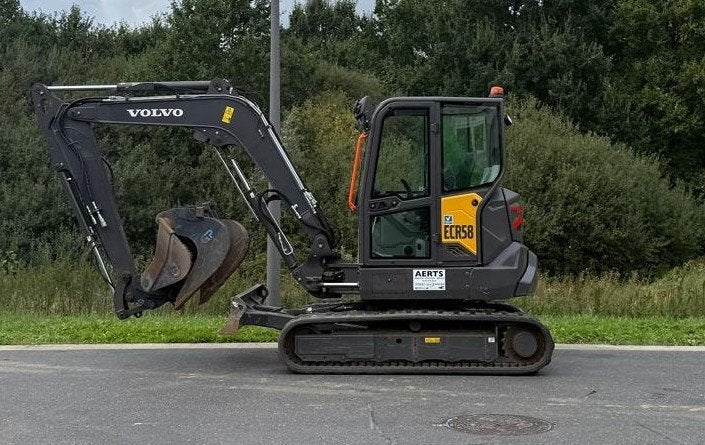 volvo ecr58F, Zakelijke goederen, Ophalen