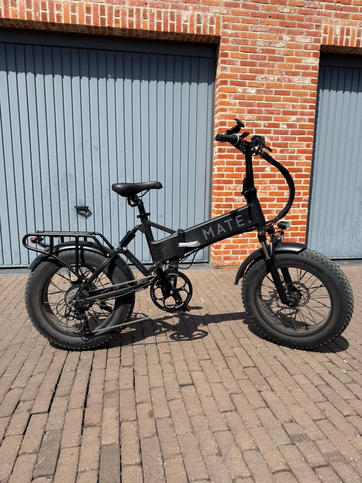 E-bike Mate X, Fietsen en Brommers, Fietsen | Vouwfietsen, Ophalen, Zo goed als nieuw