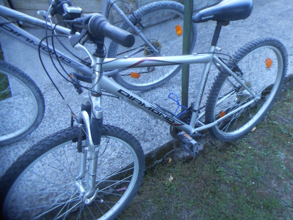 lot de 2 vélos VTT 26 pouces, Enlèvement, Utilisé, 26 pouces, Suspension