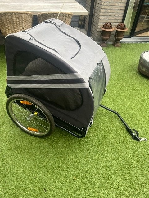 Hondenfietskar Flamingo Doggy, Fietsen en Brommers, Fietsaccessoires | Aanhangwagens en Karren, 20 tot 40 kg, Zo goed als nieuw