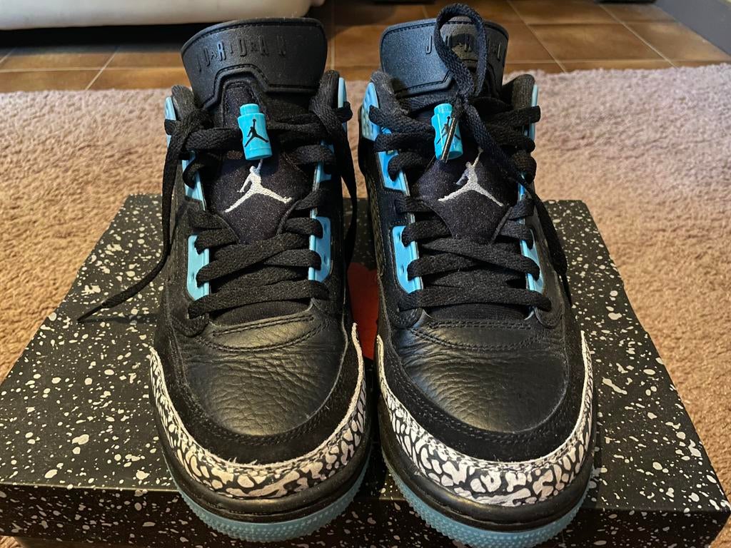 Jordan Spizike Low Gamma Blue Size 43, Vêtements | Hommes, Chaussures, Comme neuf, Enlèvement, Baskets, Noir
