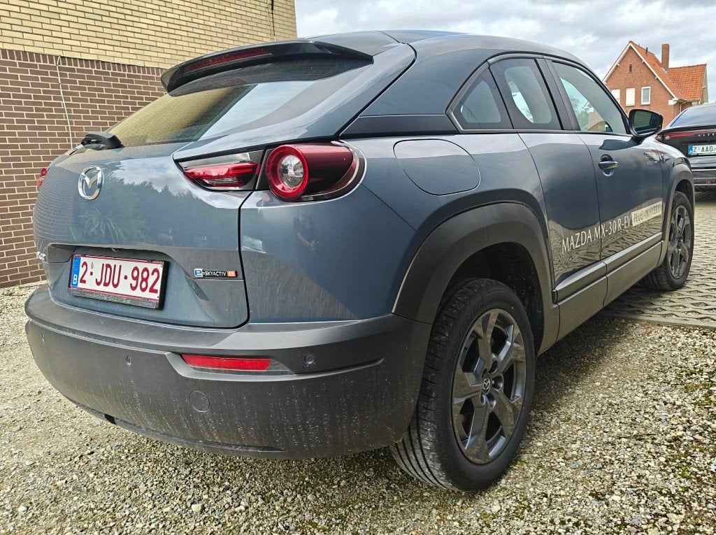 MAZDA MX-30, Auto's, Dealer onderhouden, Stof, Euro 6, Blauw