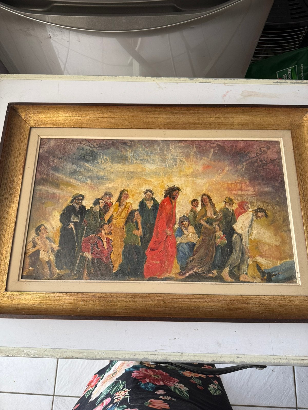 Tableau Vanhamme, Enlèvement