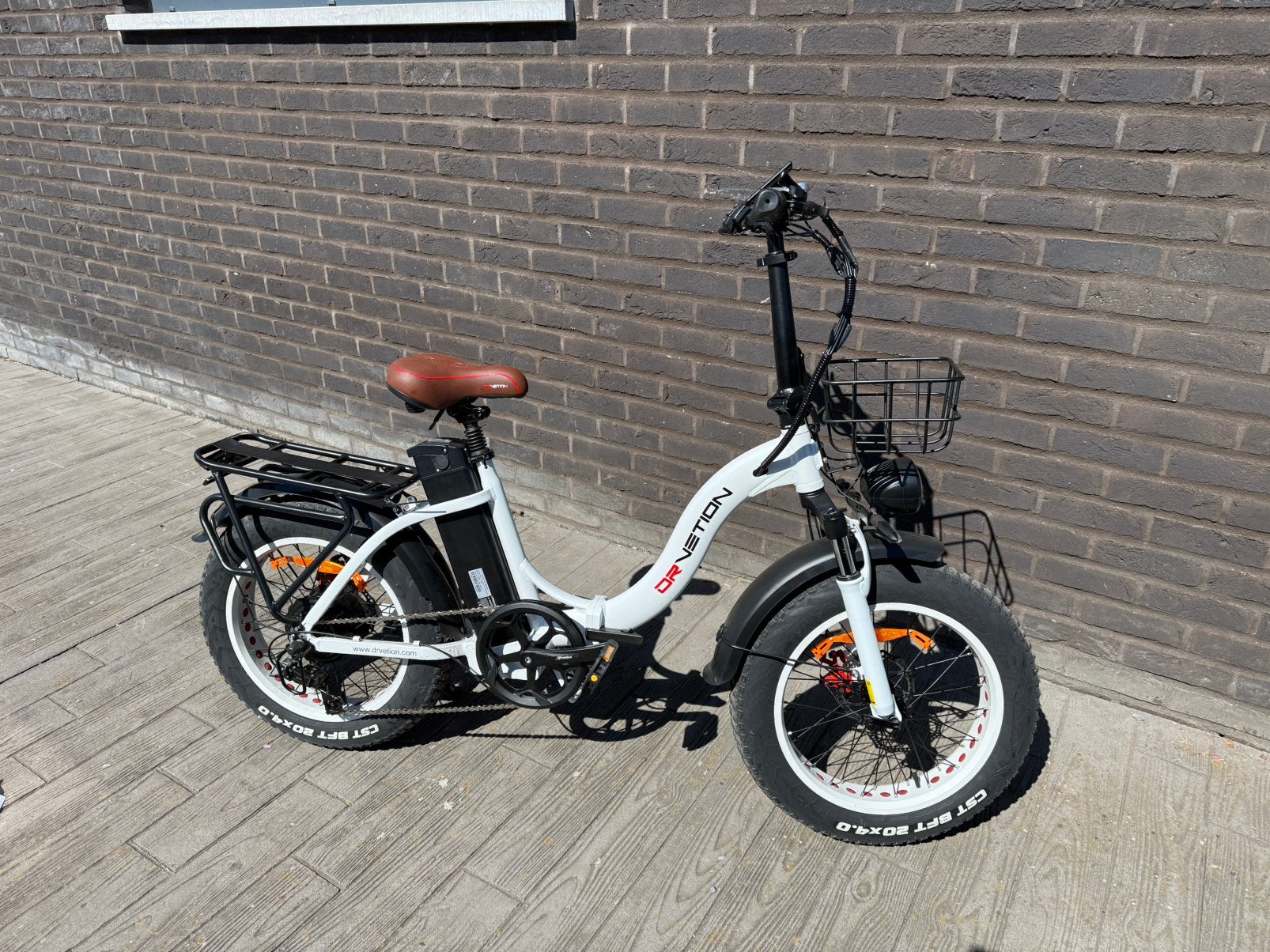 Vélo électrique DRVETION CT20 pliable, Enlèvement, Comme neuf, Vitesses