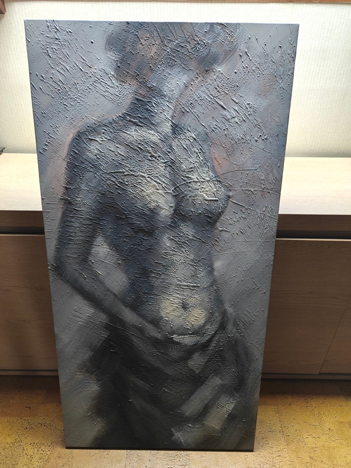 Portret van naakte vrouw/ Schilderij, Ophalen, Schilderij