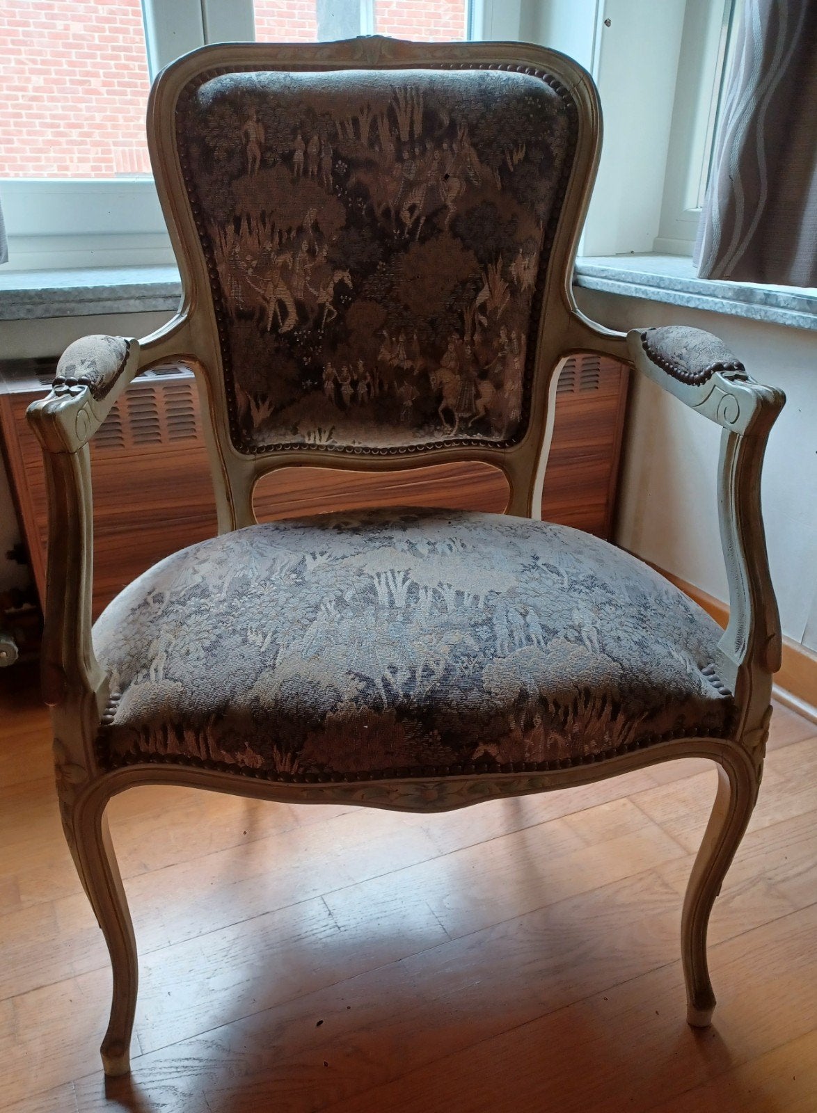 Louis XV stoel., Ophalen