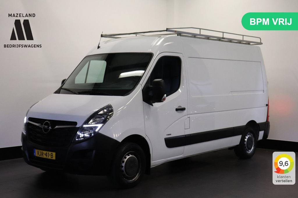 Opel Movano 2.3 Turbo 150PK L2H2 EURO 6 - Airco - Cruise - C, Wit, Bedrijf, Onderhoudsboekje, Te koop