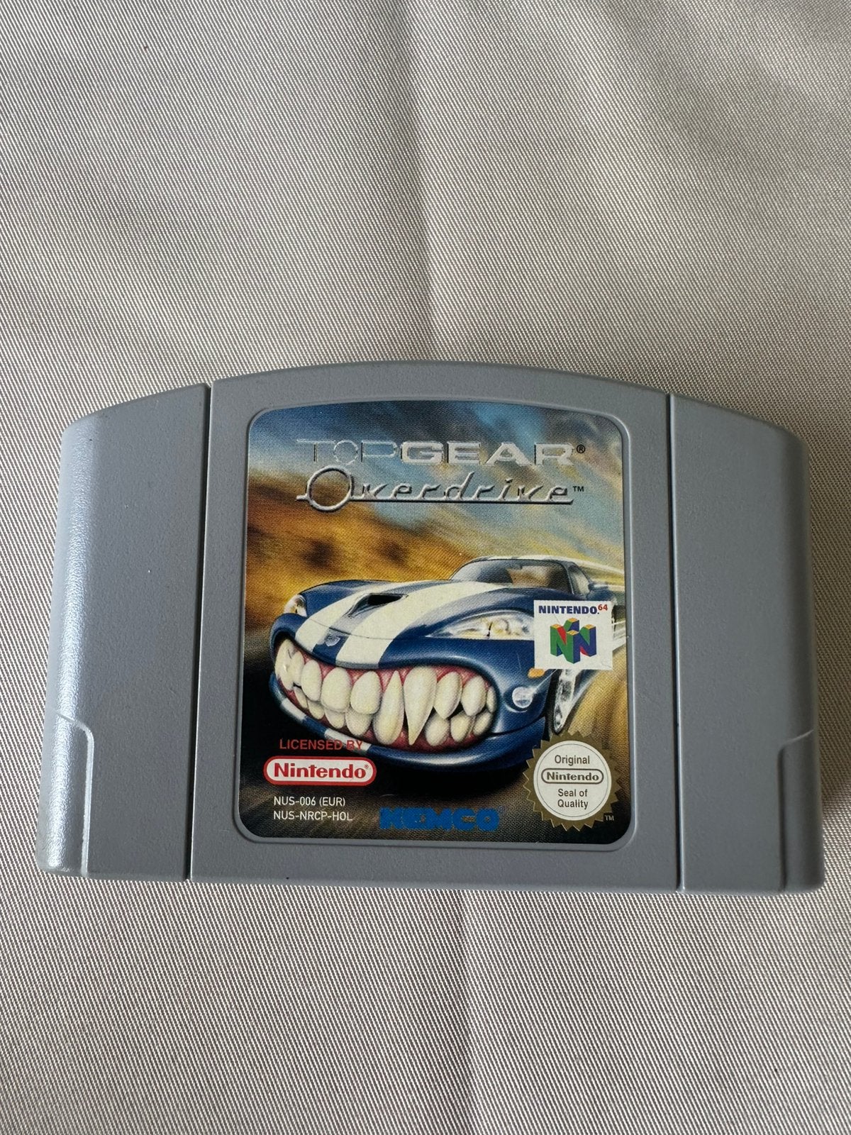 Topgear overdrive N64, Games en Spelcomputers, Games | Nintendo 64, Ophalen, Zo goed als nieuw