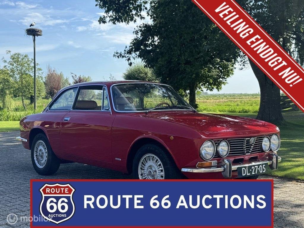 Alfa Romeo 2000 GTV | 1971 | Route 66 Auctions, Autos, Oldtimers & Ancêtres, Achat, Entreprise, Boîte manuelle, Autre carrosserie