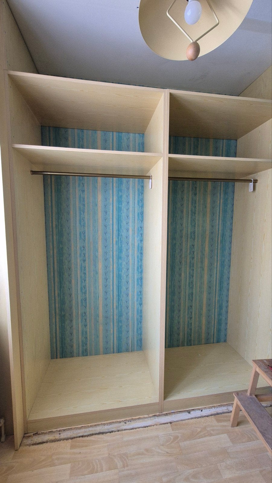 armoire à portes coulissantes, Enlèvement