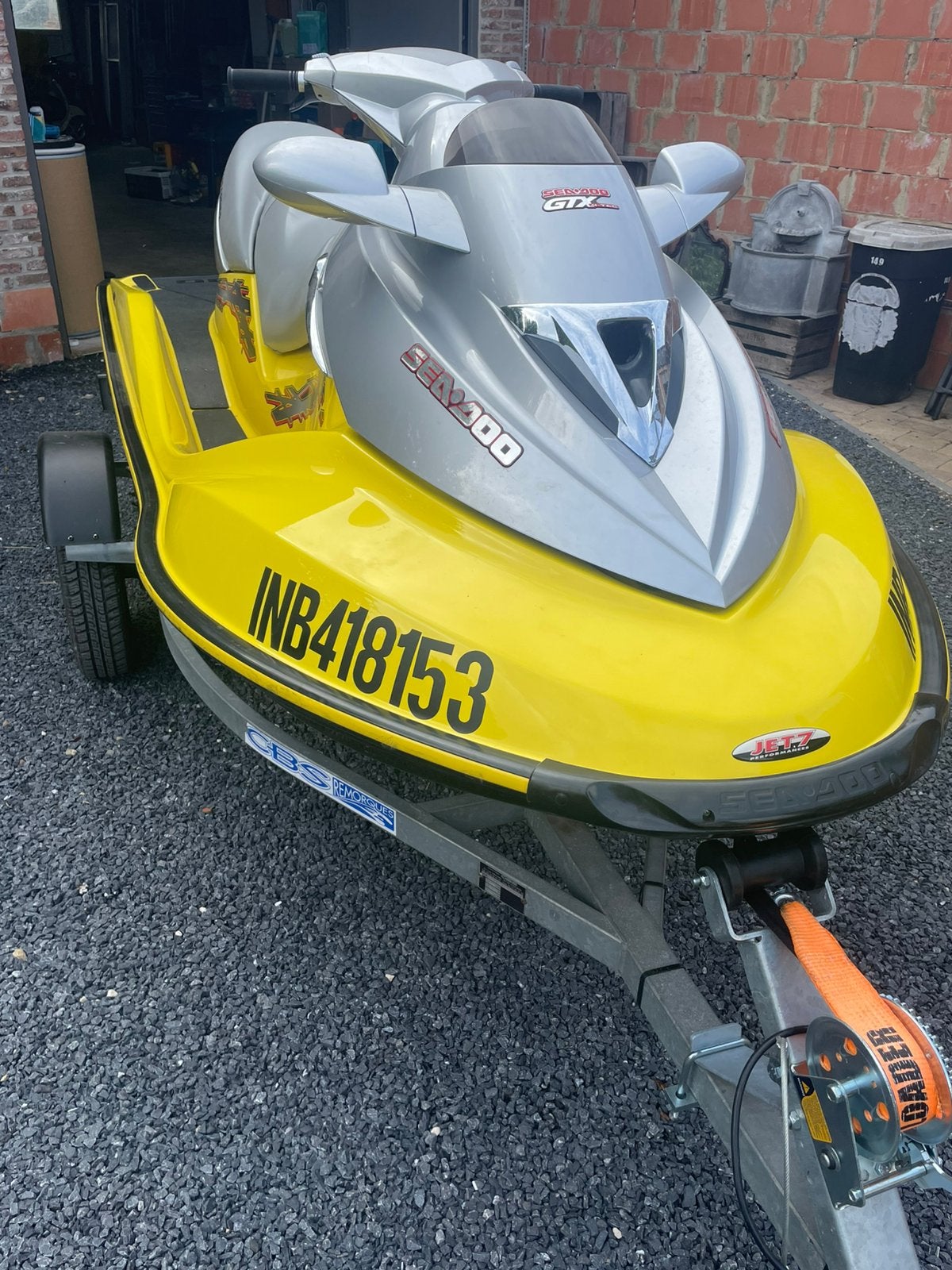 Jetski 185 PK, Watersport en Boten, Ophalen, Gebruikt, Benzine, 120 tot 200 pk