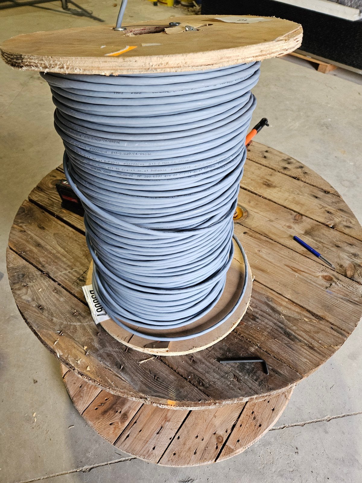 Câble électrique 4G1 mm² HSLCH-OZ (General Cavi) - 500 m, Enlèvement ou Envoi, Neuf, Câble ou Fil électrique