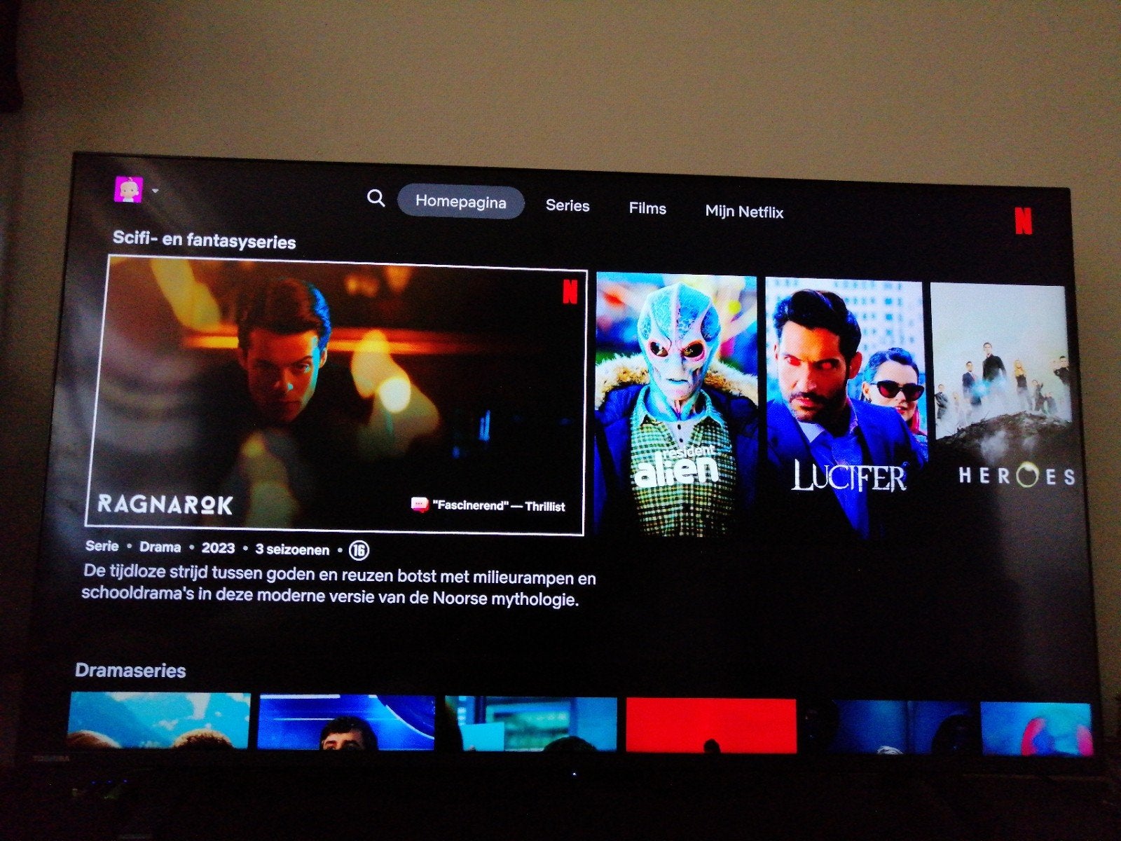 TOSHIBA 50 inch UHD smart tv LEES BESCHRIJVING!!!, Ophalen, Toshiba, Smart TV