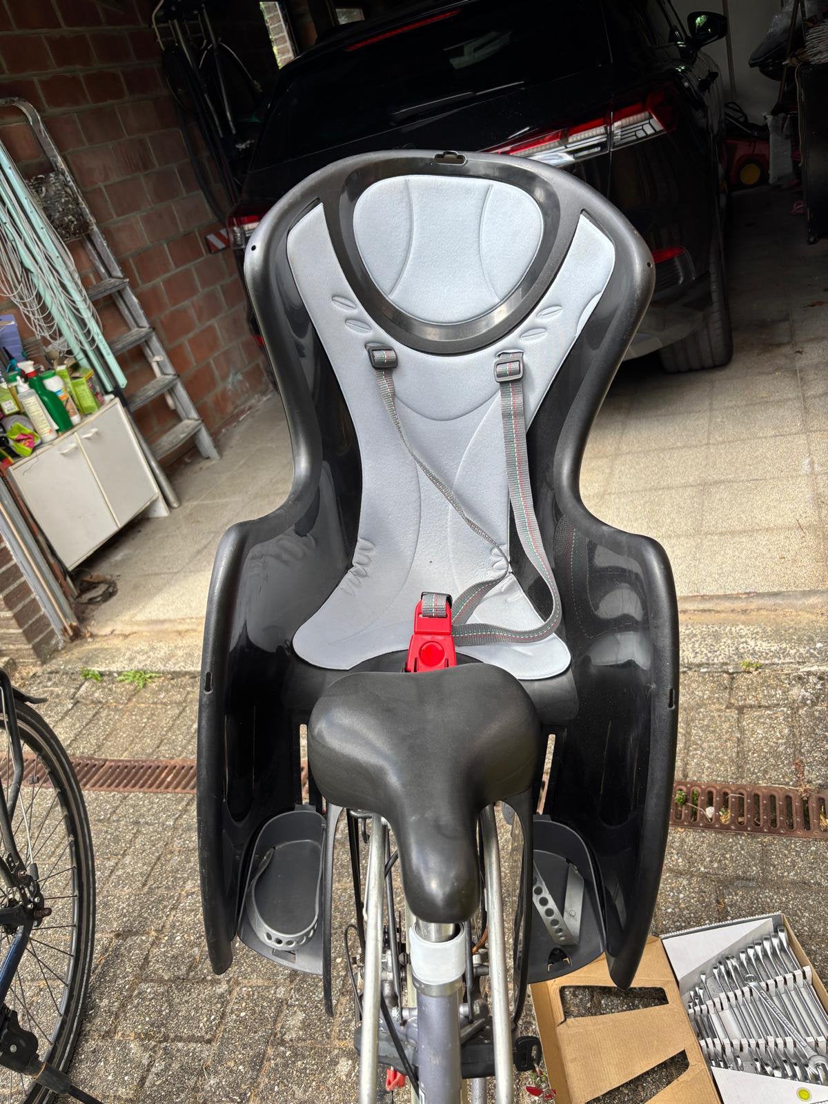 Fietsstoel ok baby, Ophalen, Achterzitje, 9 t/m 18 kg, Gebruikt