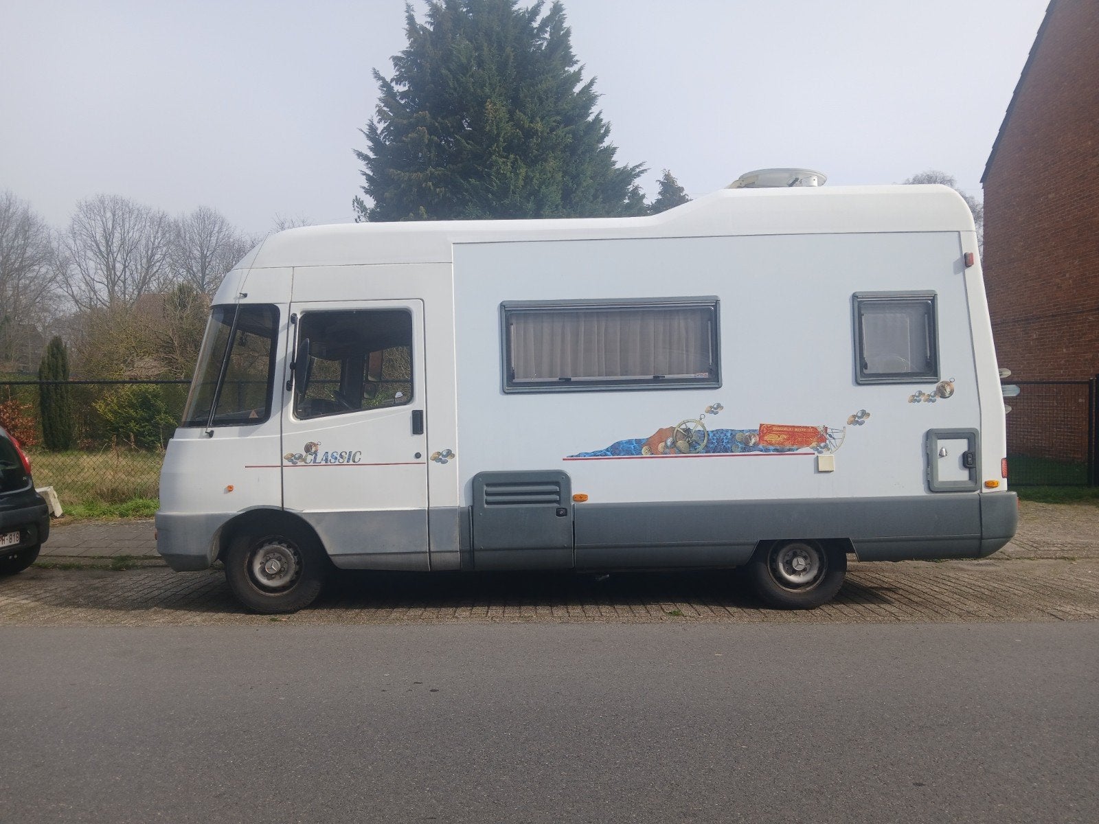 Ffb tabbert classic mercedes sprinter 2.9td, Caravanes & Camping, Camping-cars, Jusqu'à 4, 6 à 7 mètres, Toilette à cassette, Boîte manuelle