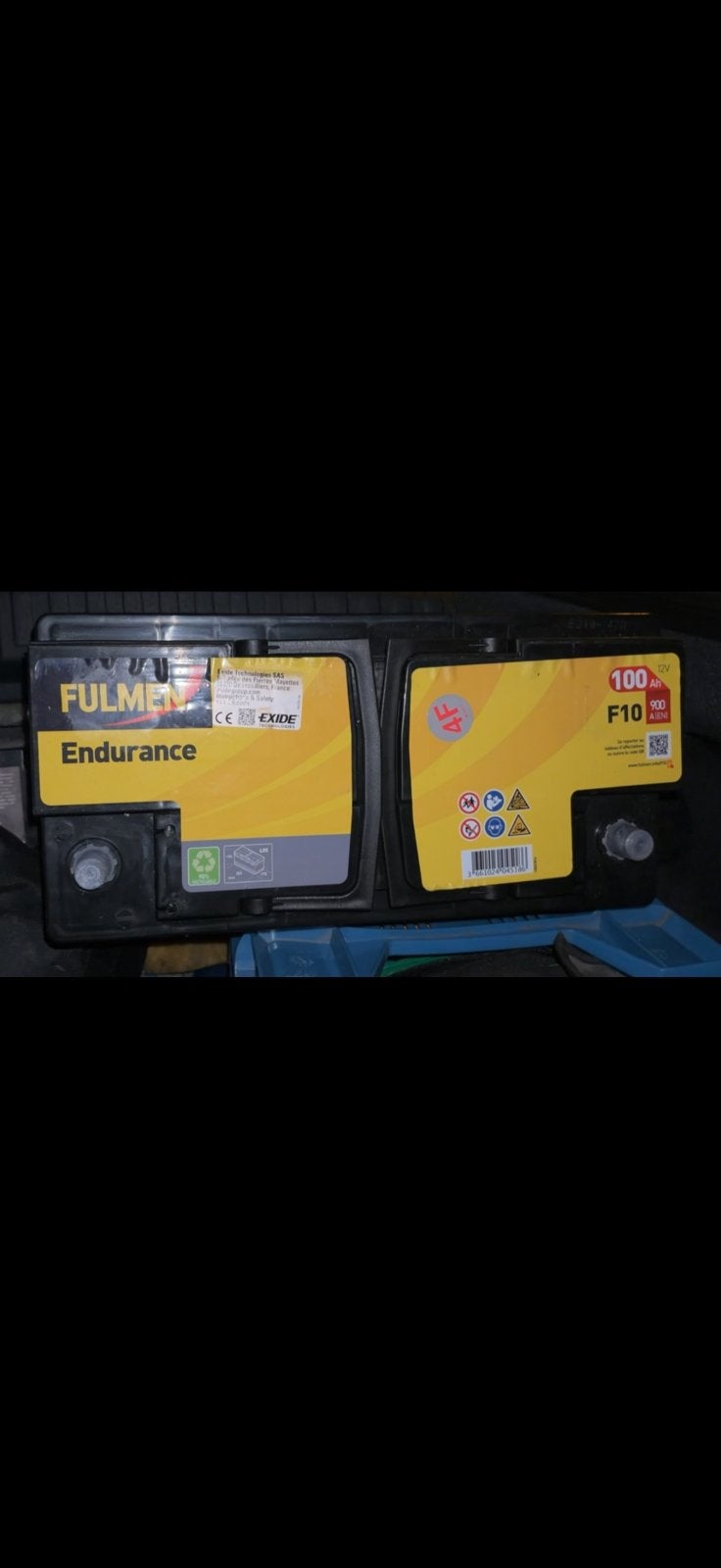 Batterie voiture Fulmen Endurance F10 12V 100Ah 900A, Autos : Pièces & Accessoires, Enlèvement