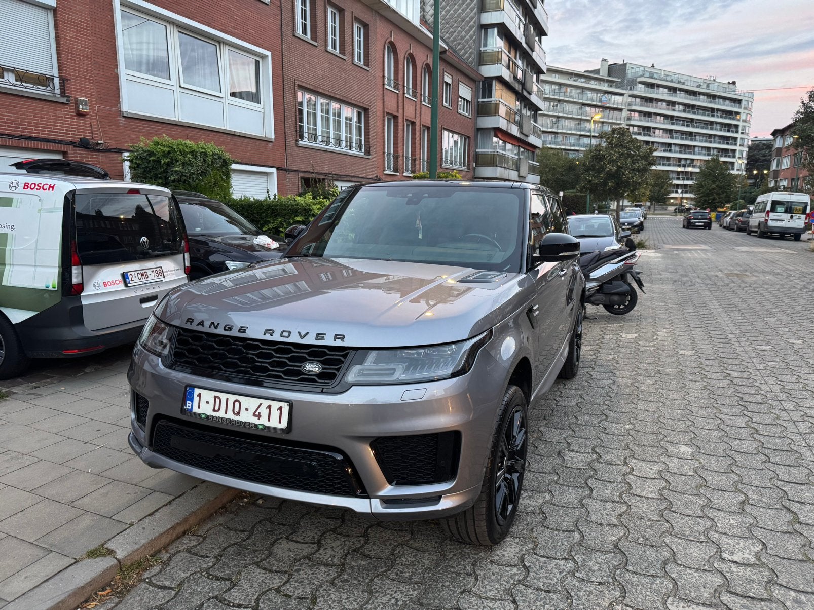 Range, Rover, Sport, Auto's, Automaat, Lederen bekleding, Overige kleuren, Leder