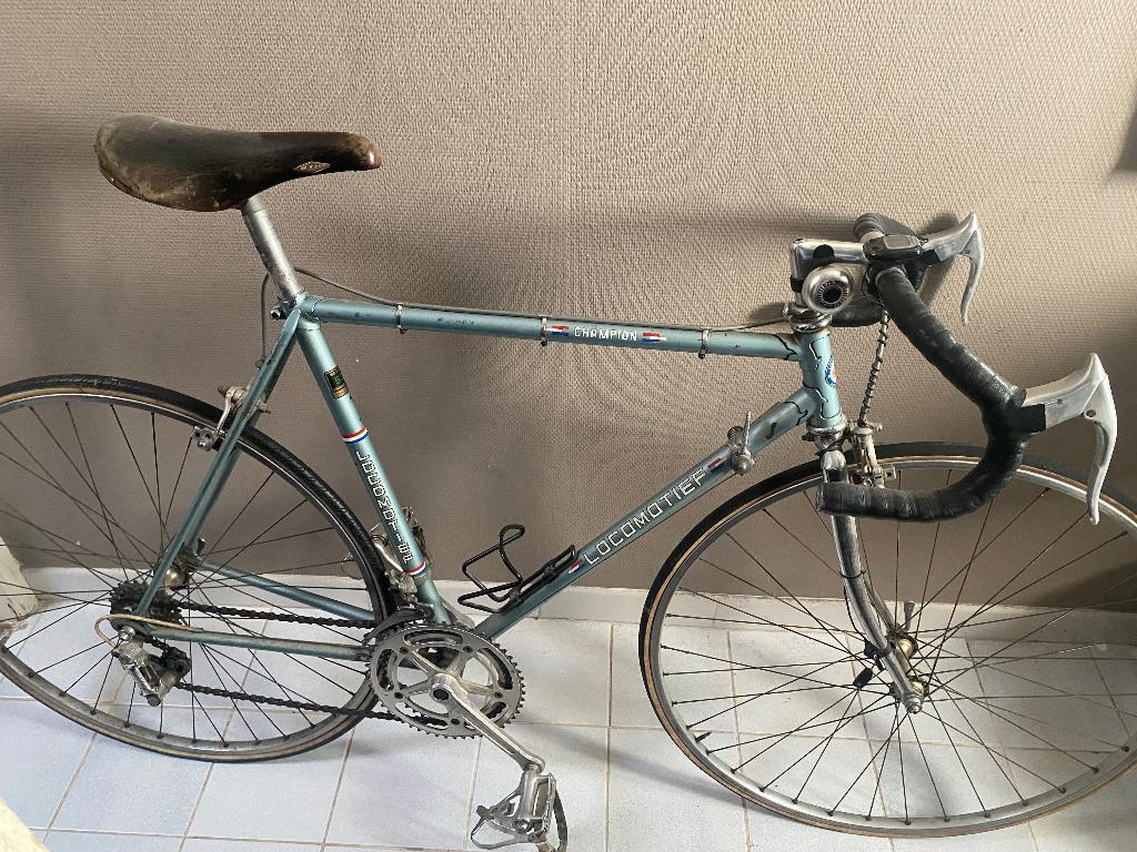 Retro koersfiets Locomotief, 53 à 57 cm, Enlèvement, Utilisé, Autres marques