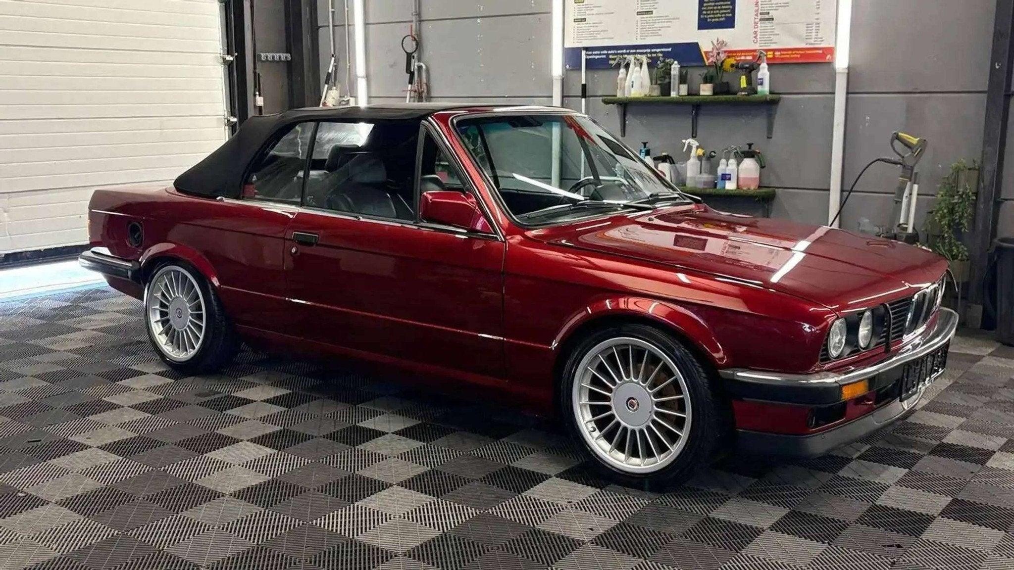 BMW 325 i cabrio 2800 motor bj. 1986 163000km Oldtimer, Auto's, 4 zetels, 171 pk, Cabriolet, 2476 cc
