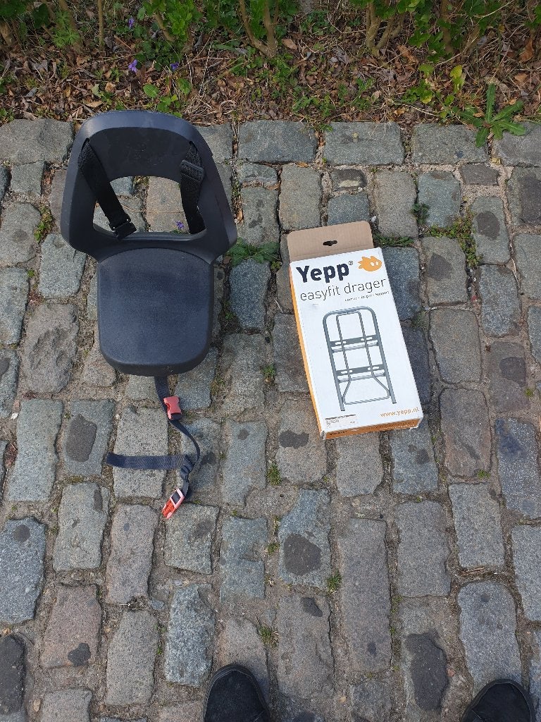 Thule Yepp junior fietsstoeltje, Ophalen, Achterzitje, Gebruikt, Yepp (Thule)
