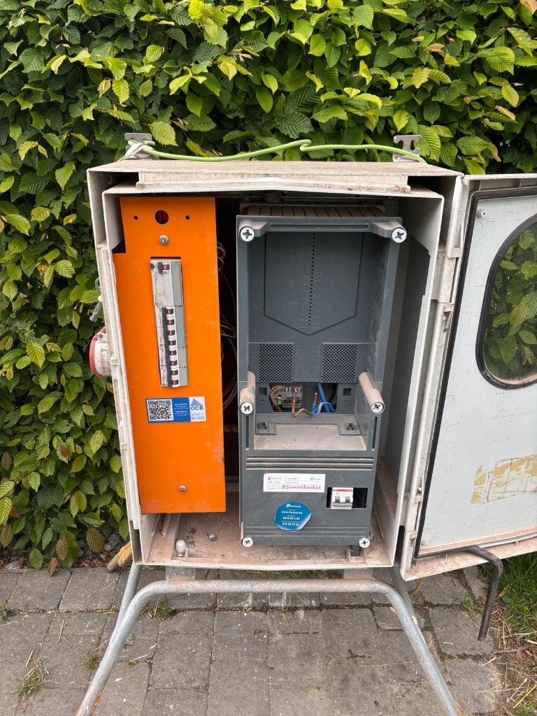 STAANDE WERFKAST 3 (2x230V1xCEE32A), Ophalen, Gebruikt, Overige typen