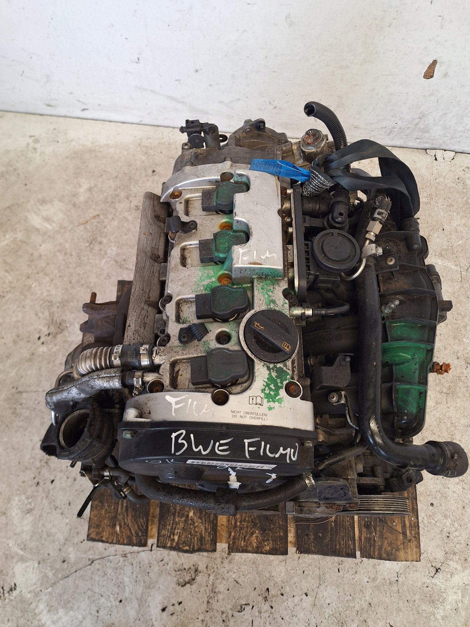 Moteur BWE Complet EXEO SEAT AUDI A4, Verzenden, Gebruikt, Overige automerken