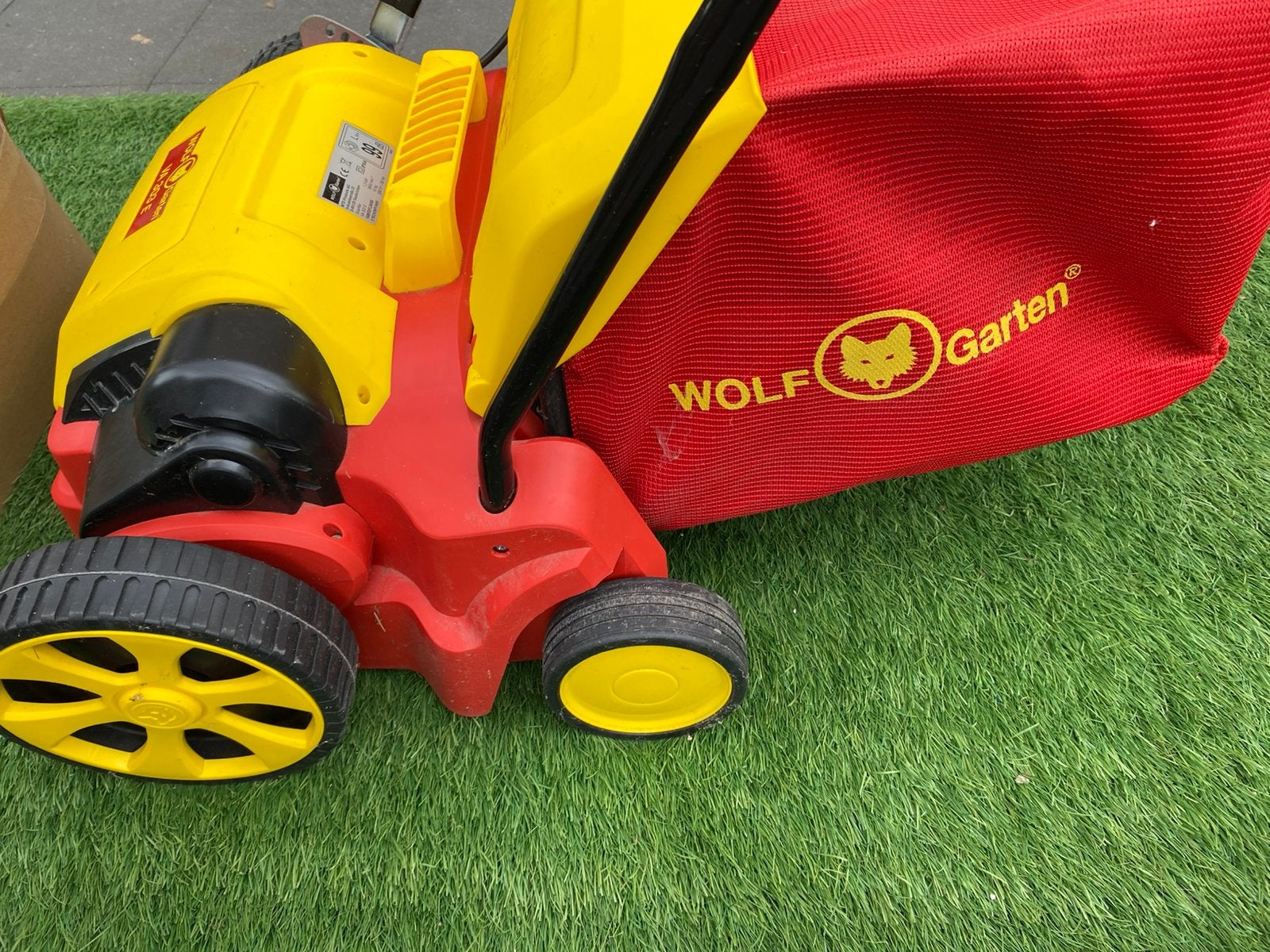 Wolf Garten elektrische vericuteermachine, Ophalen, Zo goed als nieuw