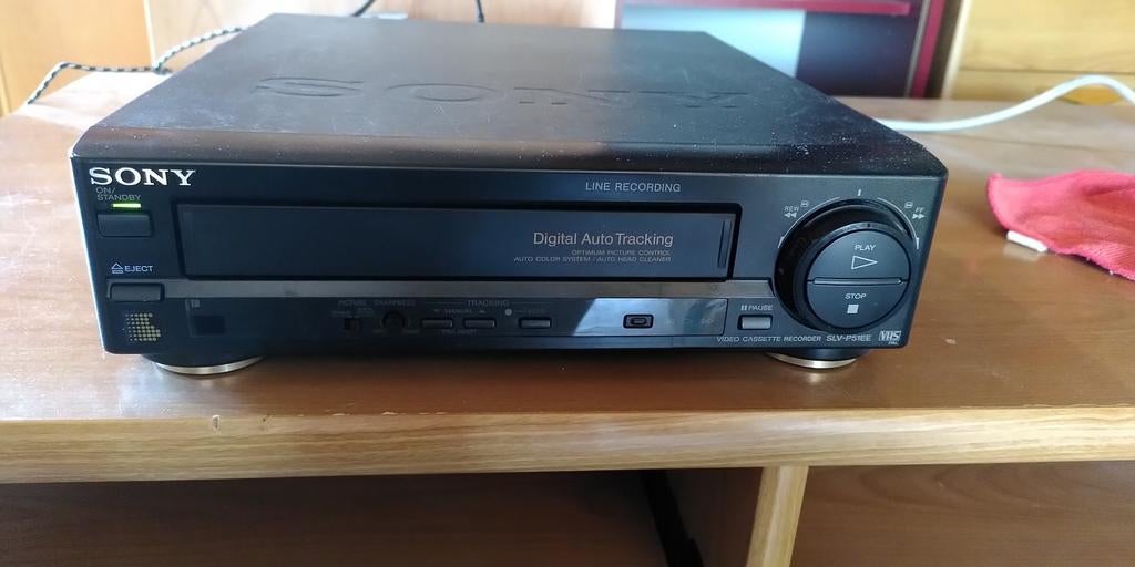 Sony VHS SLV-P51EE, Ophalen, VHS-speler of -recorder