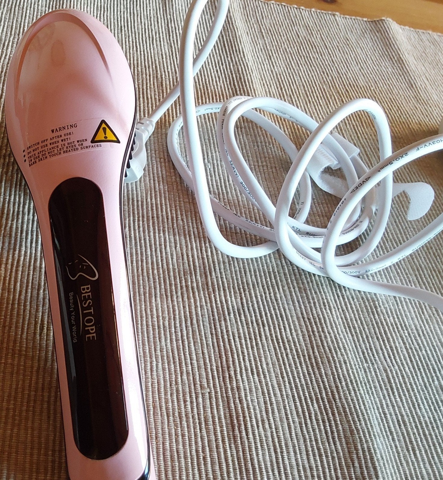 sèche-brosse à cheveux bestope rose neuf, Bijoux, Sacs & Beauté, Enlèvement ou Envoi, Neuf, Sèche-cheveux