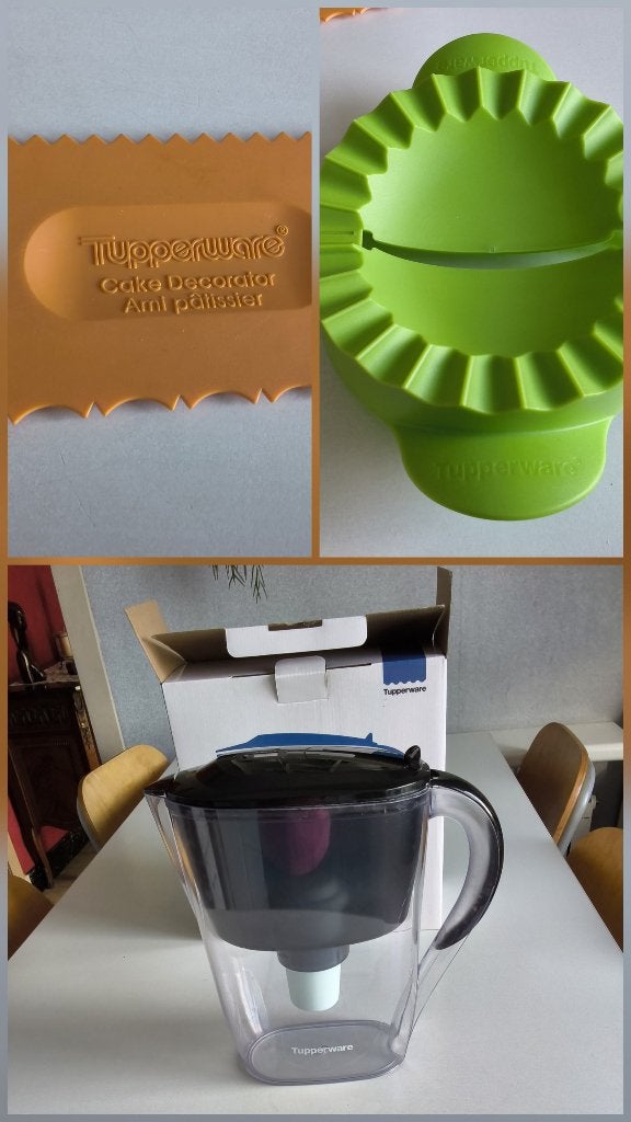 TUPPERWARE /Karaf/Slippervorm/decor voor maïsgebak, Ophalen of Verzenden, Nieuw, Overige kleuren, Overige typen
