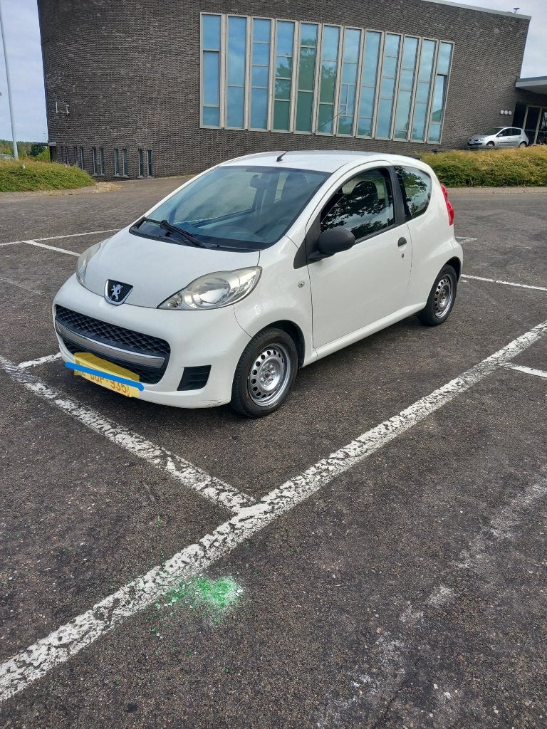 PEUGEOT 107/BENZINE/2012/EURO5/123DKM/GEKEURD, Voorwielaandrijving, Euro 5, Stof, 50 kW