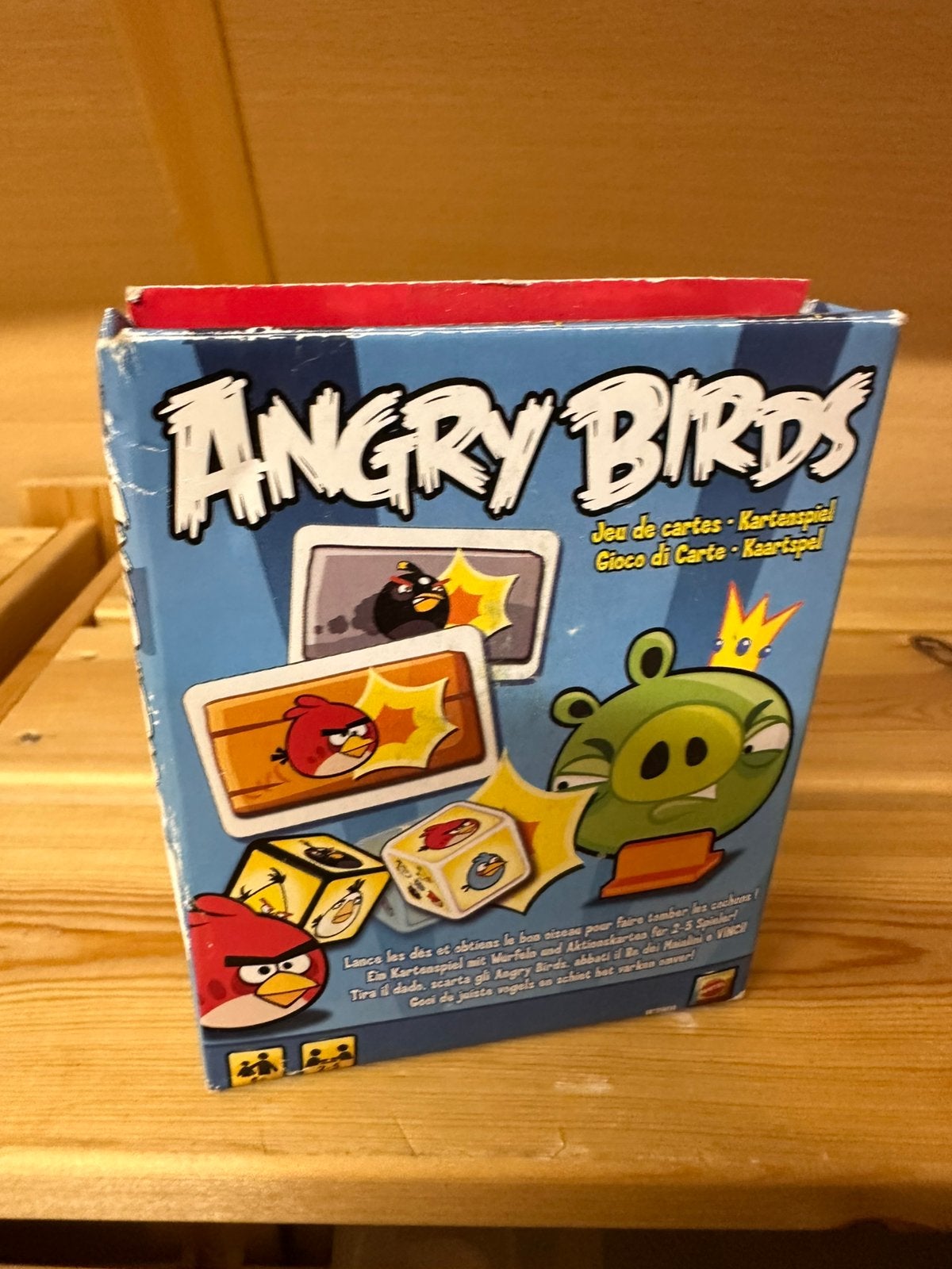 Angry Birds kaartspel, Hobby en Vrije tijd, Ophalen, Gebruikt