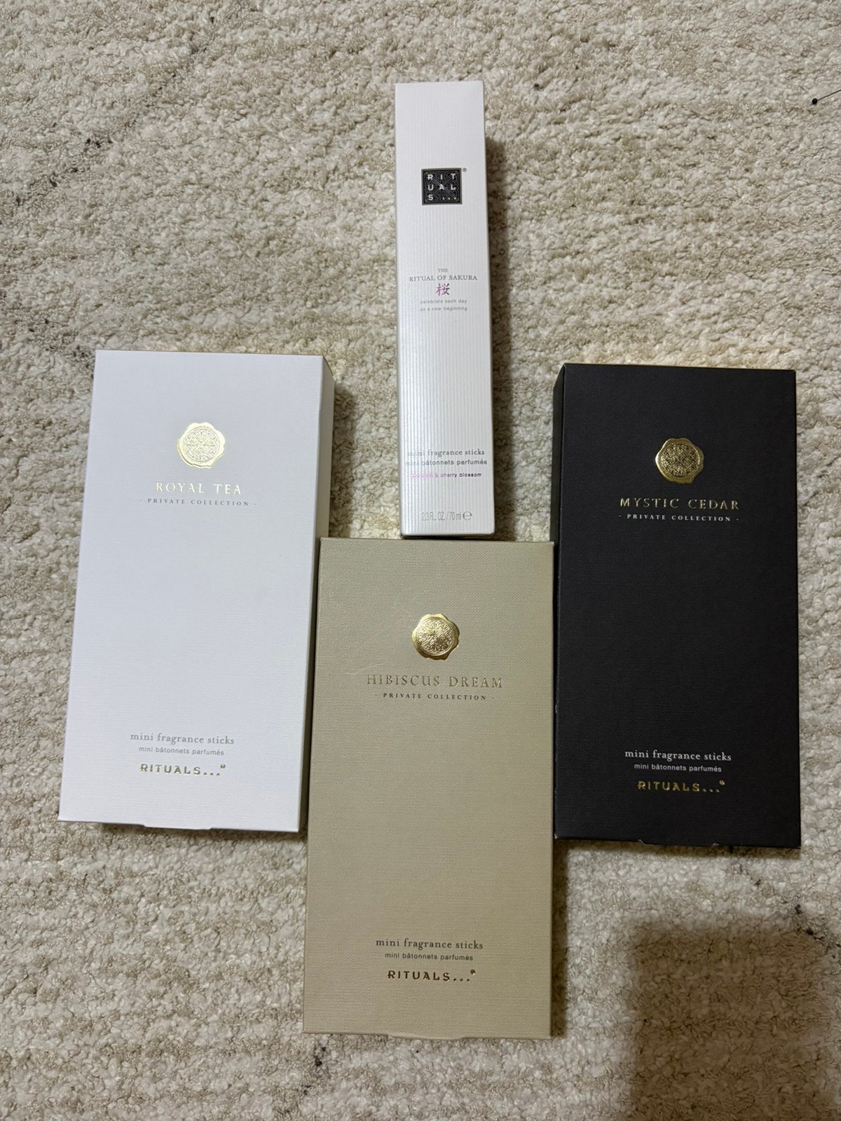 Bâtons de parfum Rituals, Envoi, Rituals