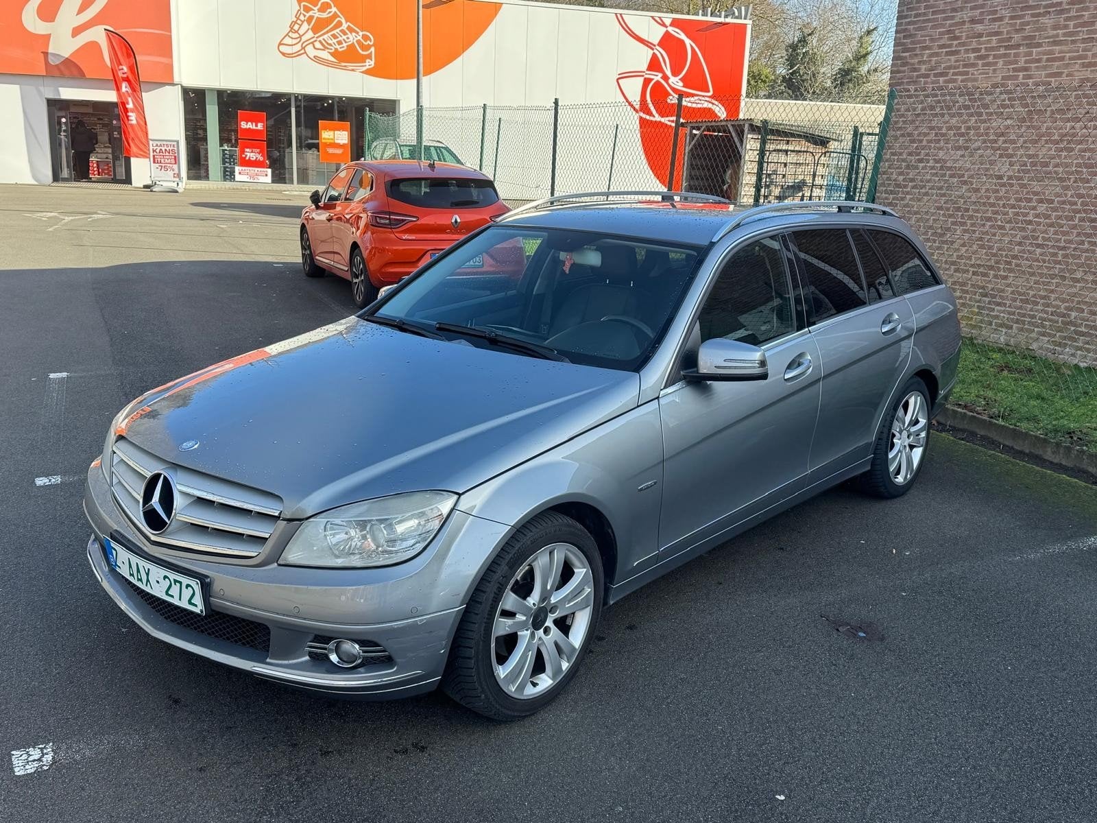Mercedes C Class, 2.2 CDI, GPS, AMG Packet, Roule immpecable, Autos, Argent ou Gris, Achat, Entreprise, Noir