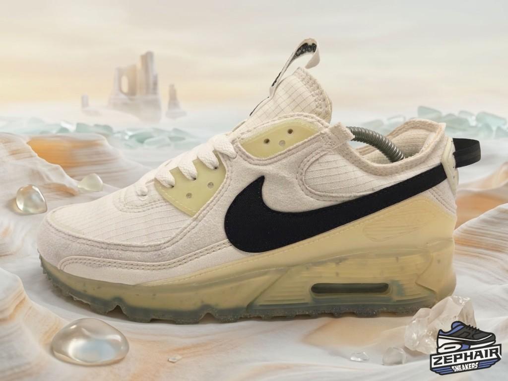 Nike Air Max 90 TerraScape 'Sail/Sea Glass' EU41 2021, Vêtements | Hommes, Chaussures, Enlèvement ou Envoi, Nike, Porté, Blanc