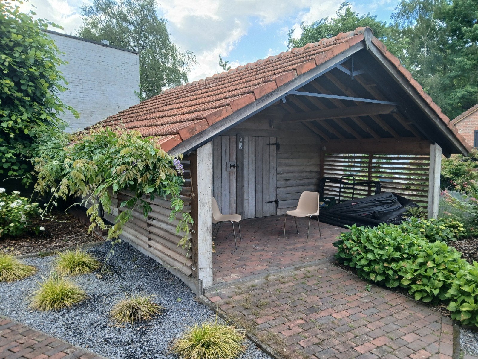 Zeer degelijk tuinhuis, Ophalen, Tuinhuis