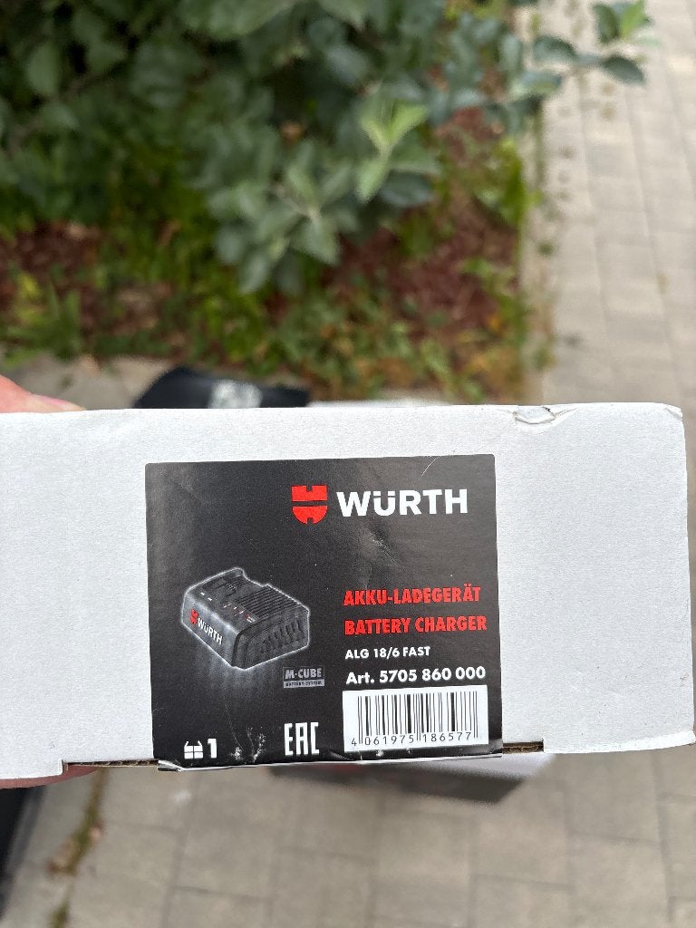 Chargeur batterie Wurth, Ophalen, Nieuw