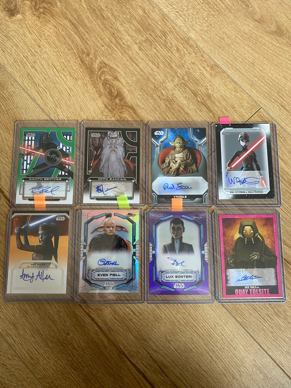 Handtekening kaarten / autograph topps, Hobby & Loisirs créatifs, Enlèvement ou Envoi, Comme neuf