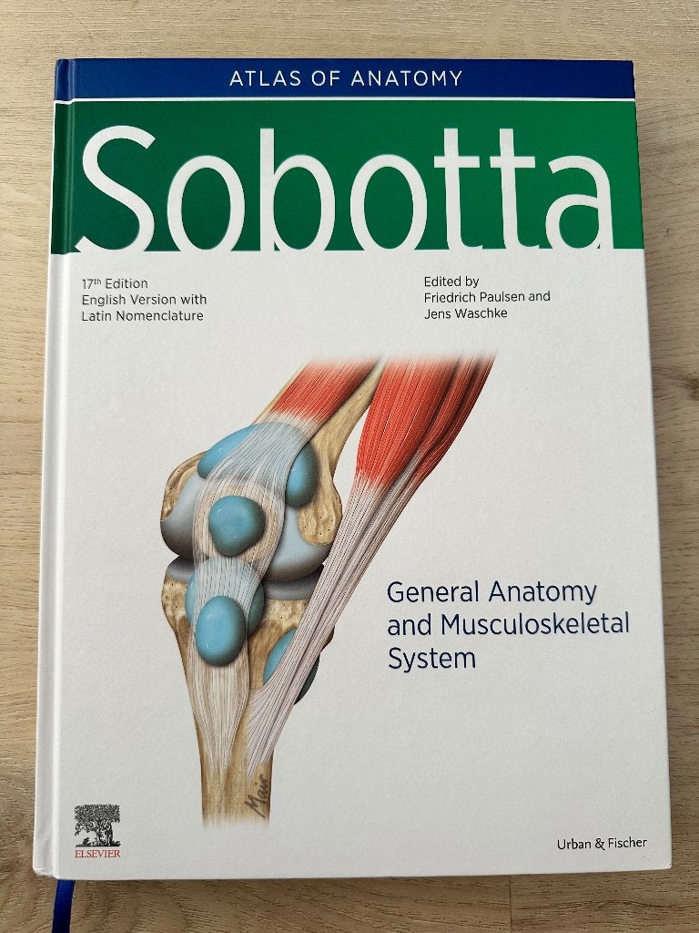 Handboek Sobotta Atlas of Anatomy, Boeken, Schoolboeken, Ophalen, Overige vakken, Pearson, Zo goed als nieuw
