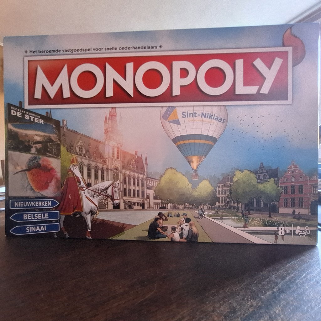 monopoly sint-niklaas 2021, Hobby & Loisirs créatifs, Jeux de société | Jeux de plateau, Cinq joueurs ou plus, Enlèvement ou Envoi