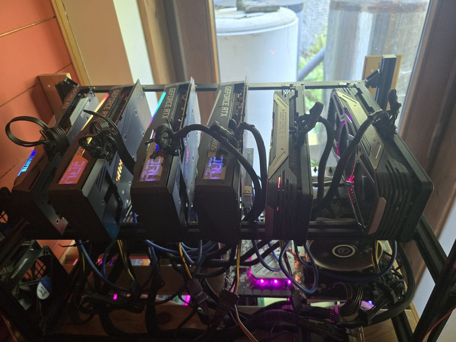 4 rigs de minage — 23  RTX 3070 / 3060 Ti, Informatique & Logiciels, Enlèvement