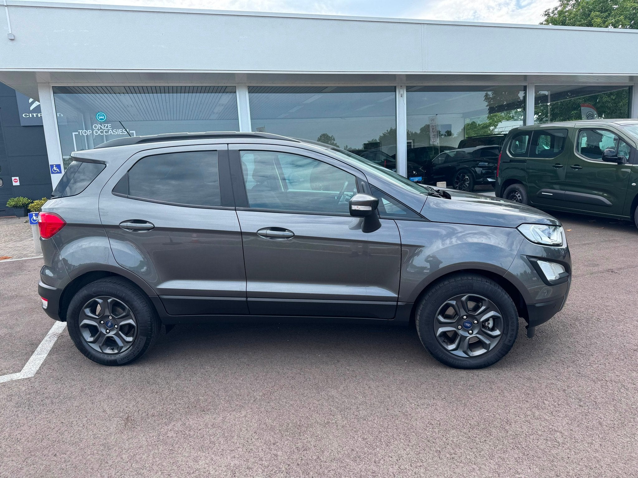 Ford EcoSport 1.0 BENZINE FULL OPTION - WAARBORG, Autos, Argent ou Gris, Achat, 4 portes, Ecosport