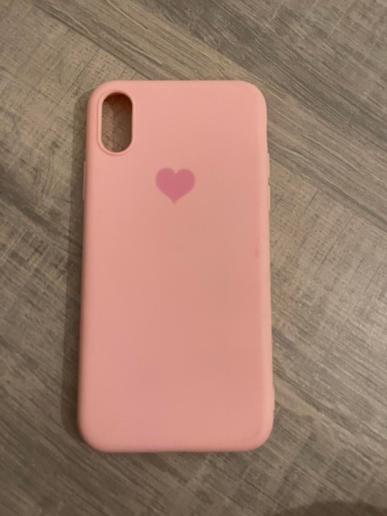 Roze hoesje iphone x/xs, Telecommunicatie, Mobiele telefoons | Hoesjes en Screenprotectors | Apple iPhone, Ophalen, Zo goed als nieuw